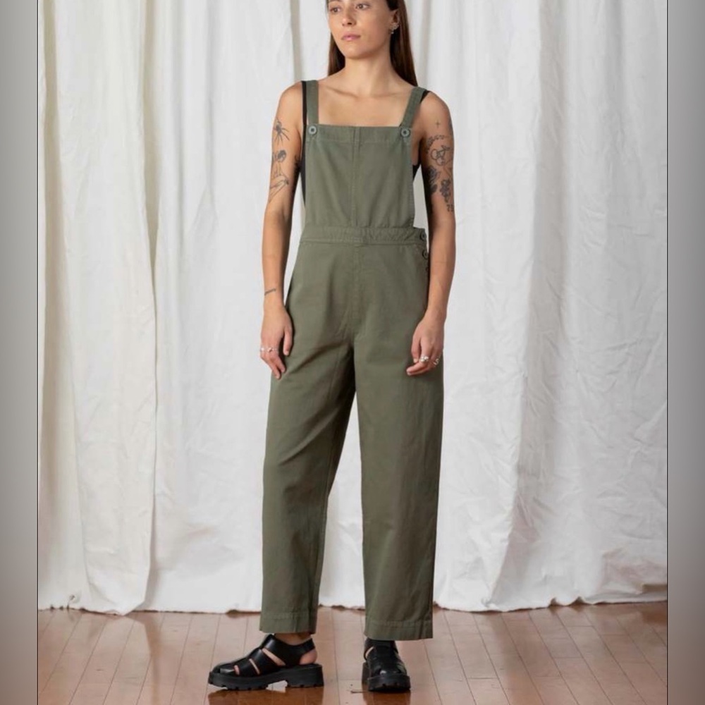 Ali Golden Overall Jumper Faded Olive